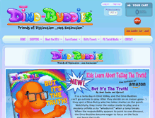 Tablet Screenshot of dinobuddies.com